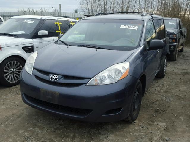 5TDZA23C46S572670 - 2006 TOYOTA SIENNA CE/ GRAY photo 2