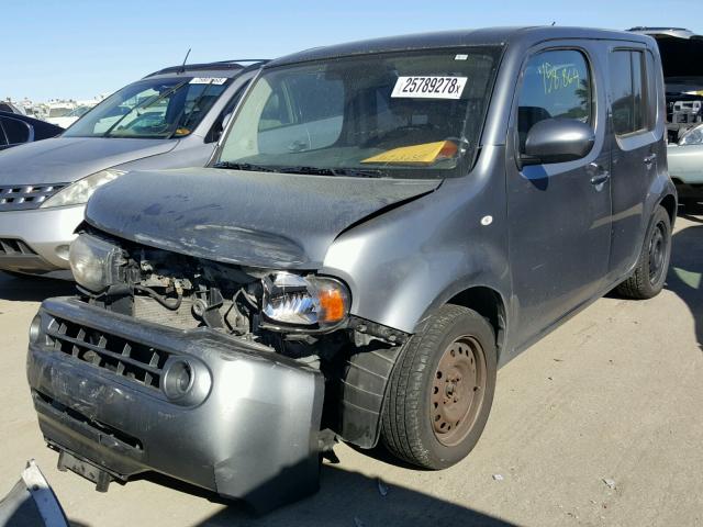 JN8AZ28R59T124726 - 2009 NISSAN CUBE BASE GRAY photo 2