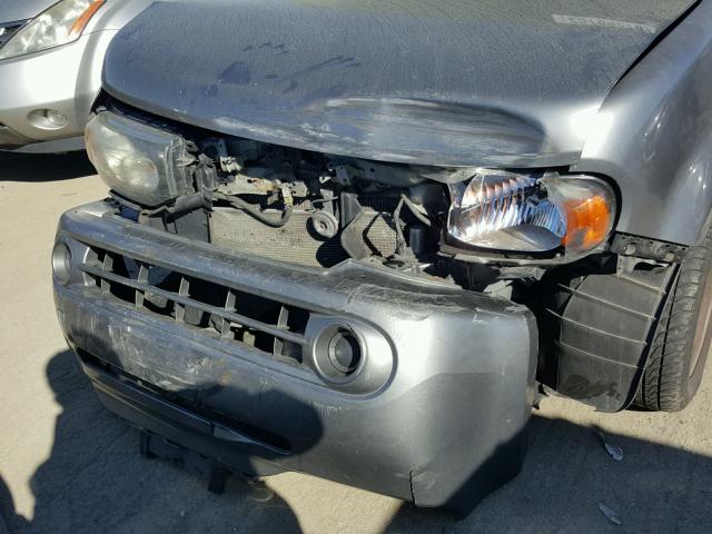 JN8AZ28R59T124726 - 2009 NISSAN CUBE BASE GRAY photo 9