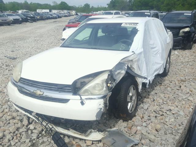 1G1ZT52875F308343 - 2005 CHEVROLET MALIBU LS თეთრი ფოტო 2
