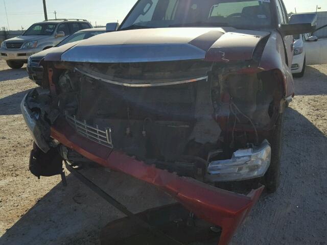 5LMFU27567LJ20799 - 2007 LINCOLN NAVIGATOR RED photo 9