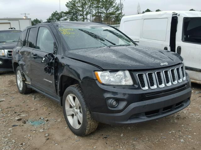 1C4NJCBB5CD550701 - 2012 JEEP COMPASS SP BLACK photo 1