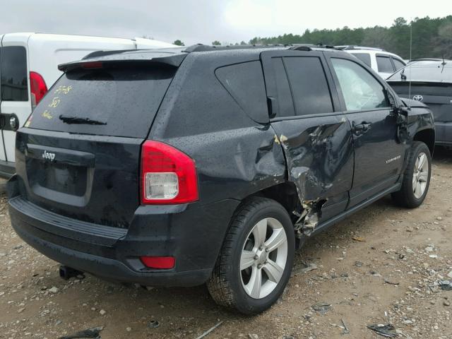 1C4NJCBB5CD550701 - 2012 JEEP COMPASS SP BLACK photo 4