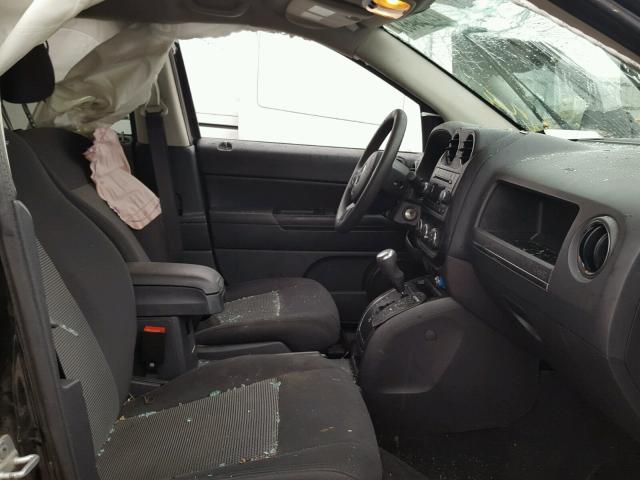 1C4NJCBB5CD550701 - 2012 JEEP COMPASS SP BLACK photo 5