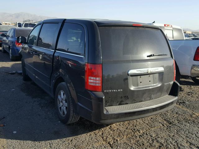 2A4RR2D15AR399193 - 2010 CHRYSLER TOWN & COU BLACK photo 3