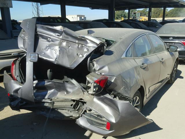 19XFC2F72HE208482 - 2017 HONDA CIVIC EX ნაცრისფერი ფოტო 4