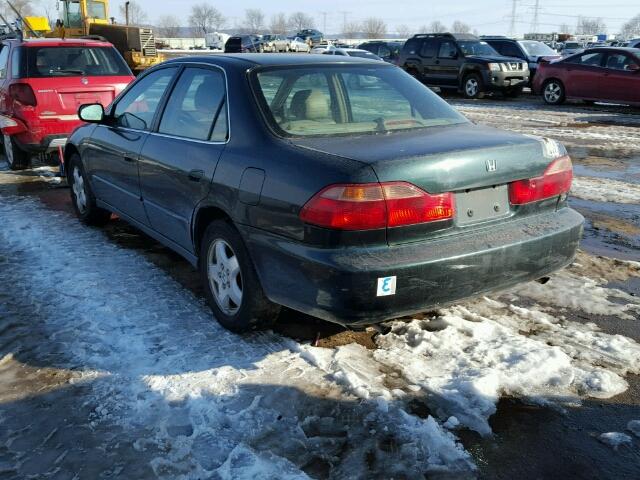 1HGCG1659XA023042 - 1999 HONDA ACCORD EX GREEN photo 3