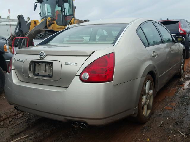 1N4BA41E25C818817 - 2005 NISSAN MAXIMA SE BEIGE photo 4