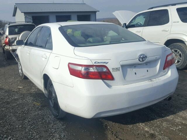 4T1BE46K29U856458 - 2009 TOYOTA CAMRY BASE WHITE photo 3