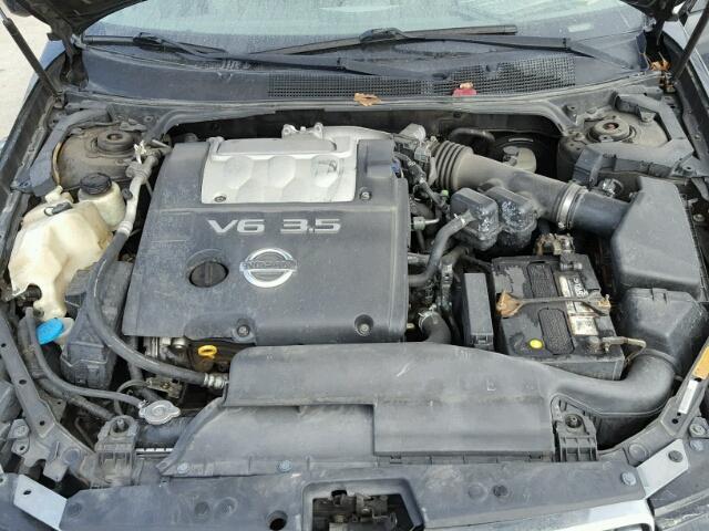 1N4BA41E25C835634 - 2005 NISSAN MAXIMA SE BLACK photo 7