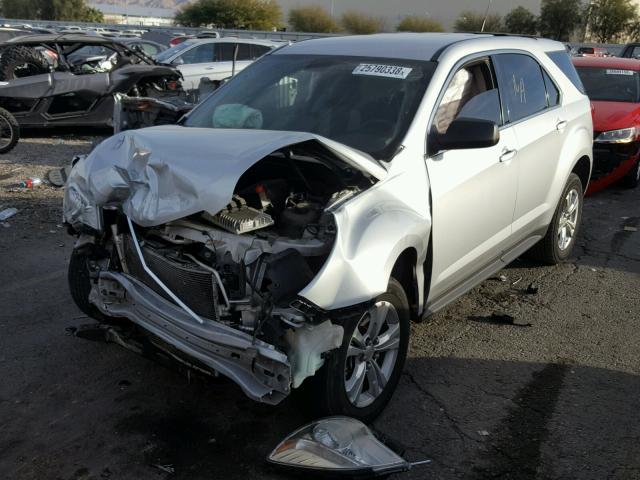 2CNALBEW1A6260397 - 2010 CHEVROLET EQUINOX LS SILVER photo 2