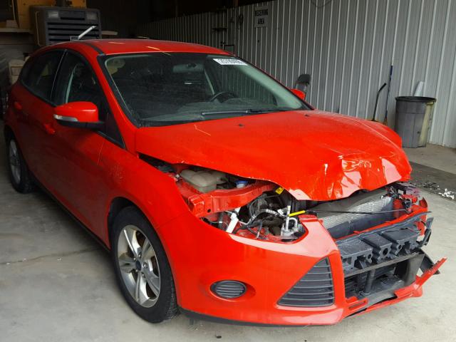 1FADP3K28EL258307 - 2014 FORD FOCUS SE RED photo 1