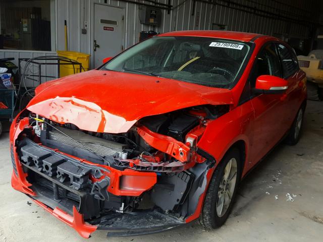 1FADP3K28EL258307 - 2014 FORD FOCUS SE RED photo 2