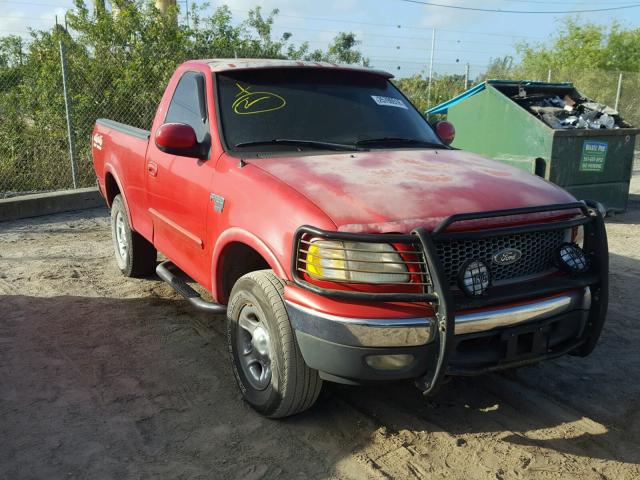 1FTRF18L3XNA88162 - 1999 FORD F150 RED photo 1