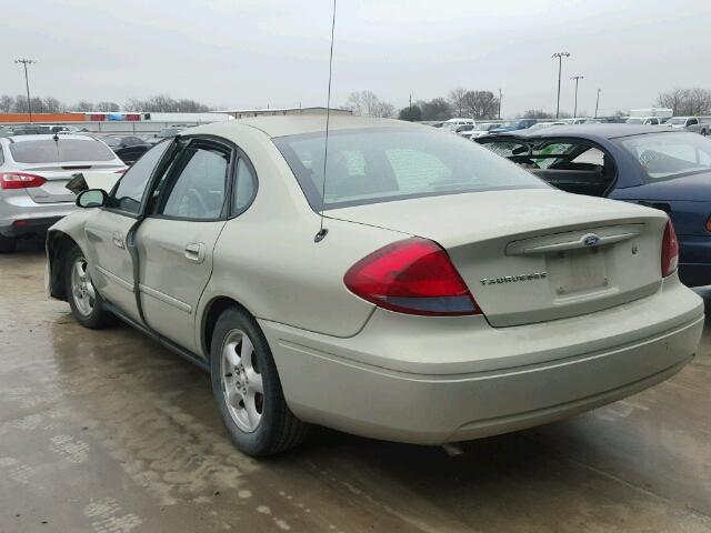 1FAFP55U14A110267 - 2004 FORD TAURUS SES BEIGE photo 3