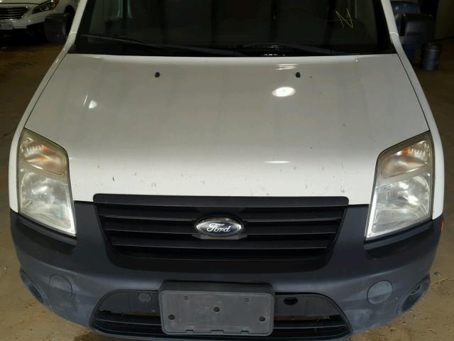 NM0LS6AN6DT135571 - 2013 FORD TRANSIT CO WHITE photo 7