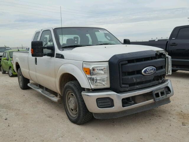 1FT7X2A63BEC69060 - 2011 FORD F250 SUPER WHITE photo 1