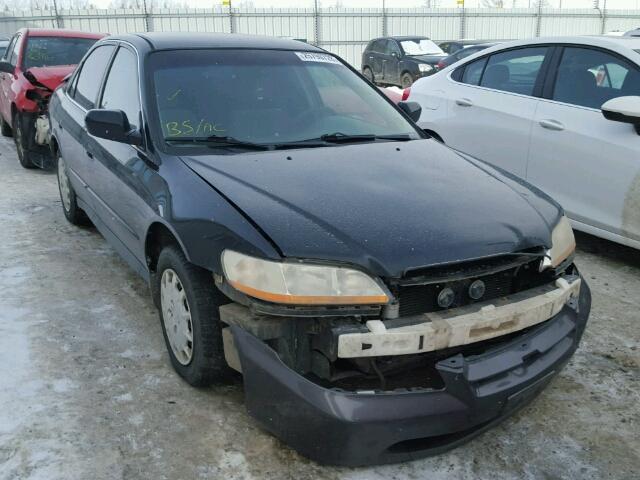 1HGCG56491A801796 - 2001 HONDA ACCORD LX BLACK photo 1