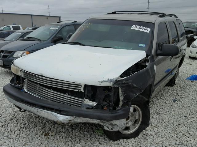 1GNEC13T21R128771 - 2001 CHEVROLET TAHOE C150 BROWN photo 2