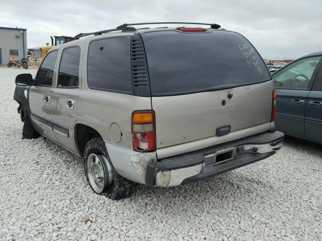 1GNEC13T21R128771 - 2001 CHEVROLET TAHOE C150 BROWN photo 3