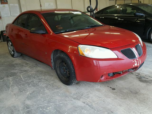 1G2ZG558364223203 - 2006 PONTIAC G6 SE1 RED photo 1