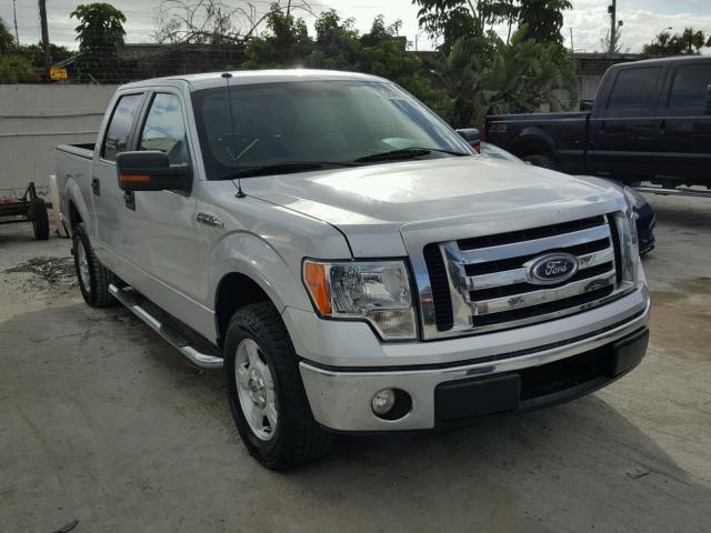 1FTEW1C81AKA67322 - 2010 FORD F150 SUPER SILVER photo 1