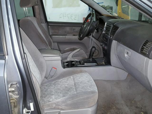 KNDJC735185785557 - 2008 KIA SORENTO EX GRAY photo 5