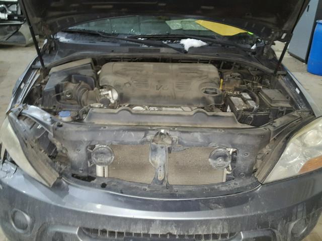 KNDJC735185785557 - 2008 KIA SORENTO EX GRAY photo 7