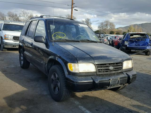 KNDJA7237V5539792 - 1997 KIA SPORTAGE BLACK photo 1