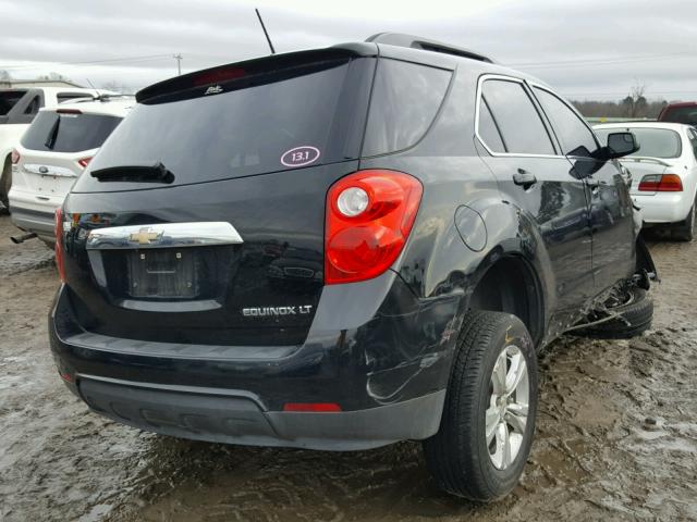 2GNALCEK7E6244080 - 2014 CHEVROLET EQUINOX LT BLACK photo 4