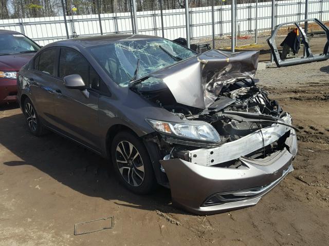 19XFB2F84DE066092 - 2013 HONDA CIVIC EX GRAY photo 1