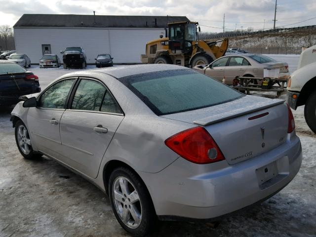 1G2ZH58NX74189390 - 2007 PONTIAC G6 GT SILVER photo 3