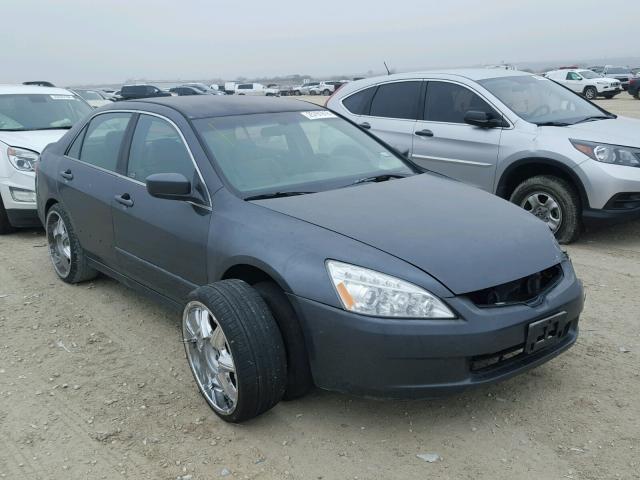 1HGCM56344A114679 - 2004 HONDA ACCORD LX CHARCOAL photo 1