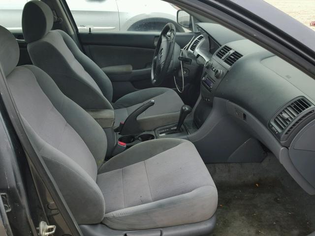 1HGCM56344A114679 - 2004 HONDA ACCORD LX CHARCOAL photo 5