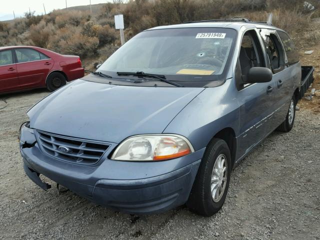 2FMDA5146XBA42769 - 1999 FORD WINDSTAR L TEAL photo 2