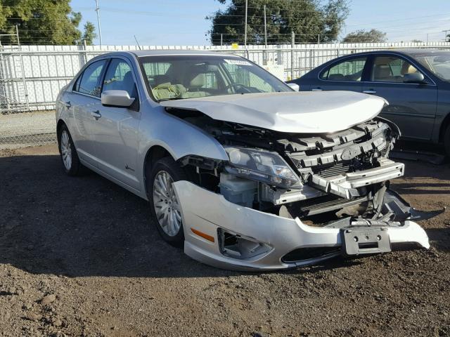 3FADP0L39AR247429 - 2010 FORD FUSION HYB SILVER photo 1