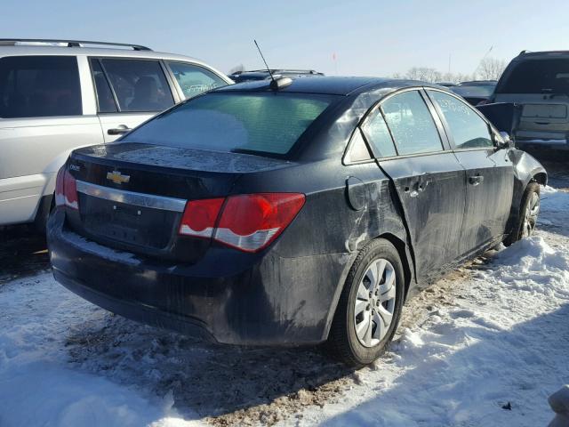 1G1PA5SH6F7129283 - 2015 CHEVROLET CRUZE LS BLACK photo 4