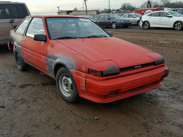 JT2AE85S8H0268829 - 1987 TOYOTA COROLLA SP RED photo 1
