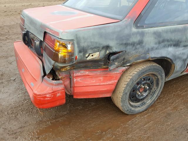 JT2AE85S8H0268829 - 1987 TOYOTA COROLLA SP RED photo 9