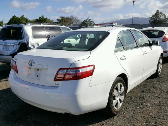 JTNBE46K893178420 - 2009 TOYOTA CAMRY BASE WHITE photo 4