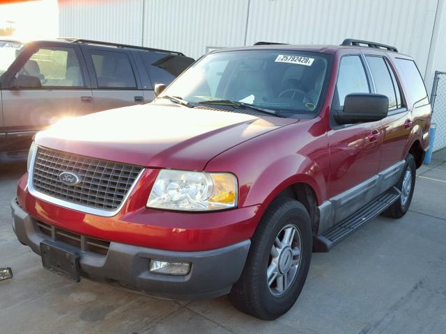 1FMFU15515LB02532 - 2005 FORD EXPEDITION RED photo 2