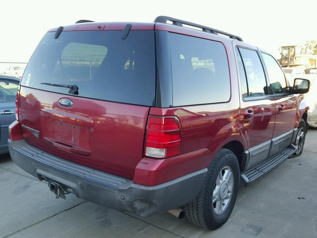 1FMFU15515LB02532 - 2005 FORD EXPEDITION RED photo 4