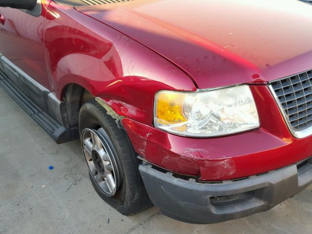 1FMFU15515LB02532 - 2005 FORD EXPEDITION RED photo 9