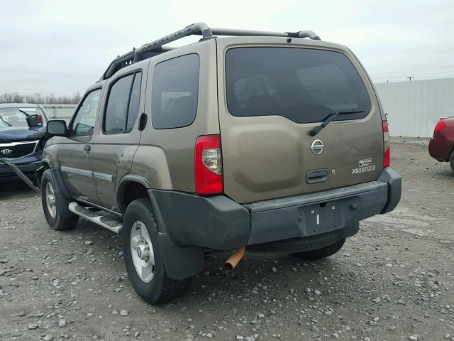 5N1ED28T32C557745 - 2002 NISSAN XTERRA XE TAN photo 3