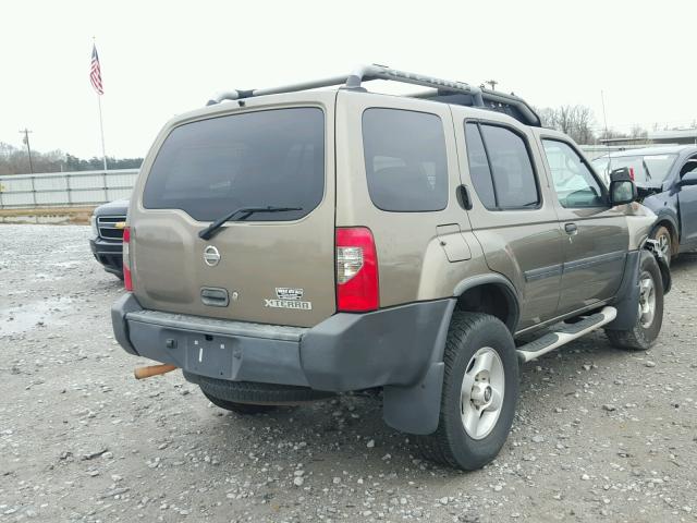 5N1ED28T32C557745 - 2002 NISSAN XTERRA XE TAN photo 4