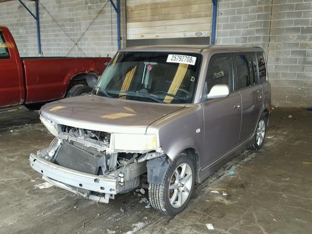 JTLKT324X64037144 - 2006 TOYOTA SCION XB SILVER photo 2