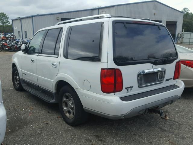 5LMEU27R72LJ16624 - 2002 LINCOLN NAVIGATOR 白色 照片 3