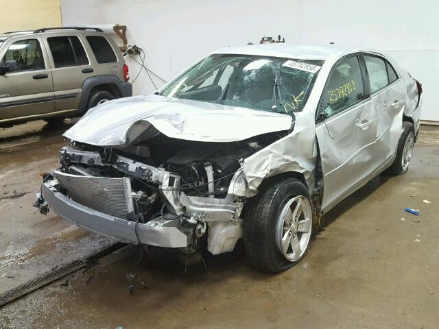 1G11B5SL2EF104036 - 2014 CHEVROLET MALIBU LS ვერცხლისფერი ფოტო 2