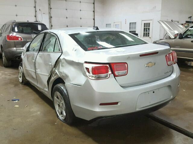 1G11B5SL2EF104036 - 2014 CHEVROLET MALIBU LS ვერცხლისფერი ფოტო 3