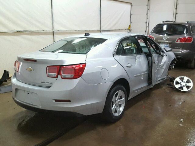 1G11B5SL2EF104036 - 2014 CHEVROLET MALIBU LS ვერცხლისფერი ფოტო 4